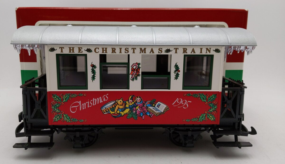 LGB 36074 G 1995 Christmas Passenger Car LN/Box