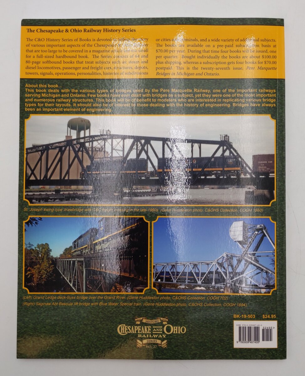 Pere Marquette Bridges In Michigan And Ontario Paperback Book Alfred L Kresse Jr EX