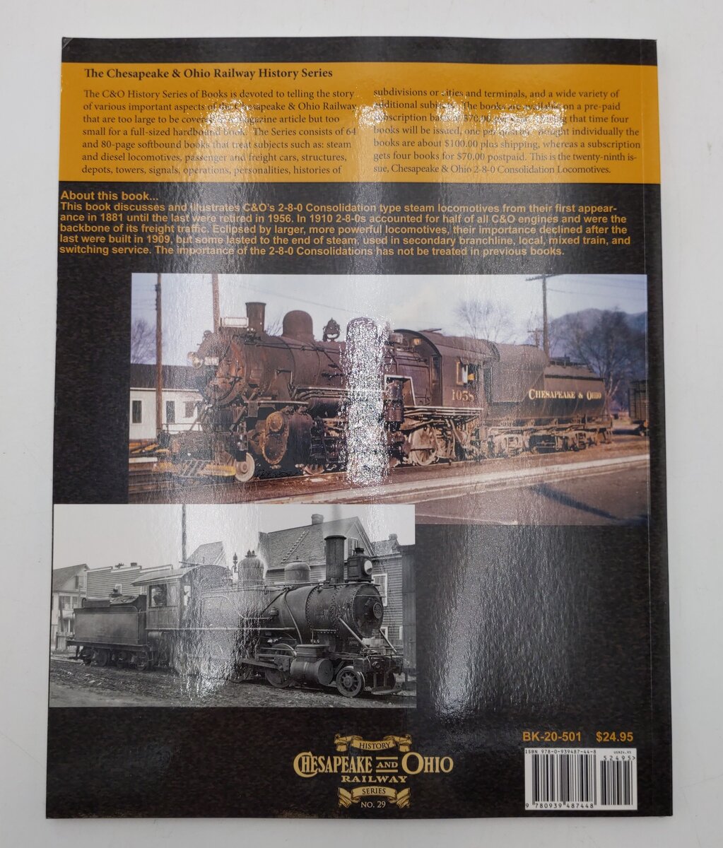 Chesapeake & Ohio Railway Series #29 Paperback Book By Thomas W. Dixon Jr. EX