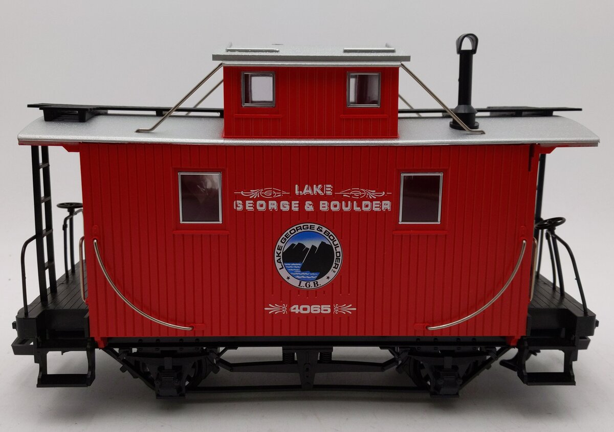 LGB 4065 G Scale Lake George & Boulder Red Cupola  Caboose EX