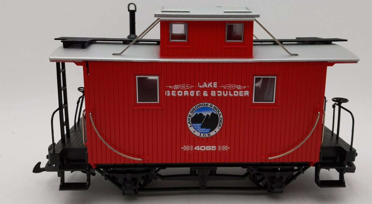 LGB 4065 G Scale Lake George & Boulder Red Cupola  Caboose EX