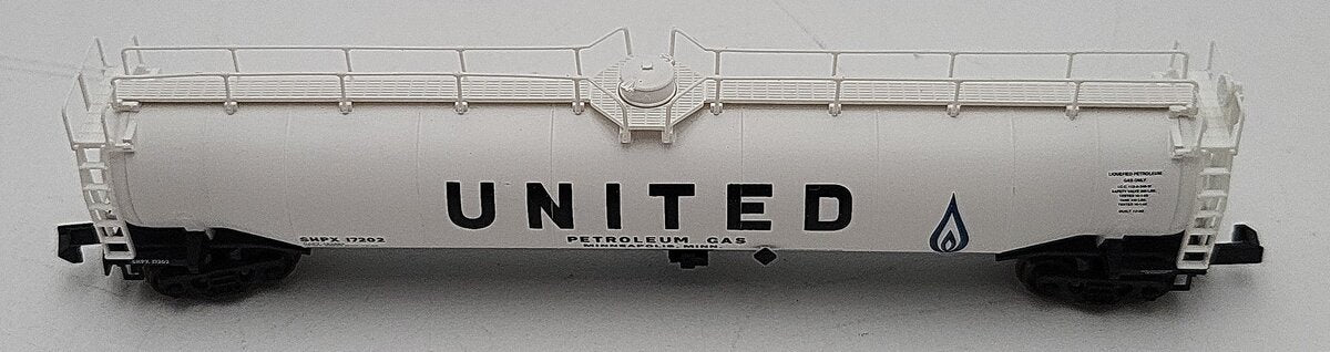 Atlas 37091 N Scale United Petroleum Gas Tank Car #17202 LN/Box