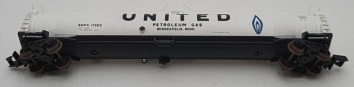 Atlas 37091 N Scale United Petroleum Gas Tank Car #17202 LN/Box