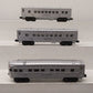 Lionel Vintage O Silver Passenger Cars: 2421, 2422, 2423 [3] EX