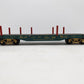 Aristo-Craft 46325 G Scale North Pole Christmas Flatcar w/Stakes VG