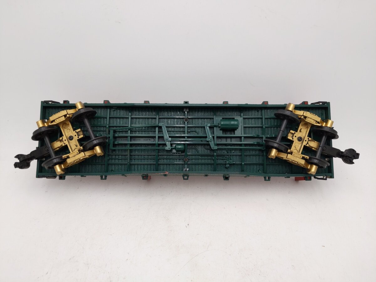 Aristo-Craft 46325 G Scale North Pole Christmas Flatcar w/Stakes VG