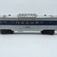 Lionel 2412 Vintage O Santa Fe Illuminated Blue Stripe Vista Dome Car VG