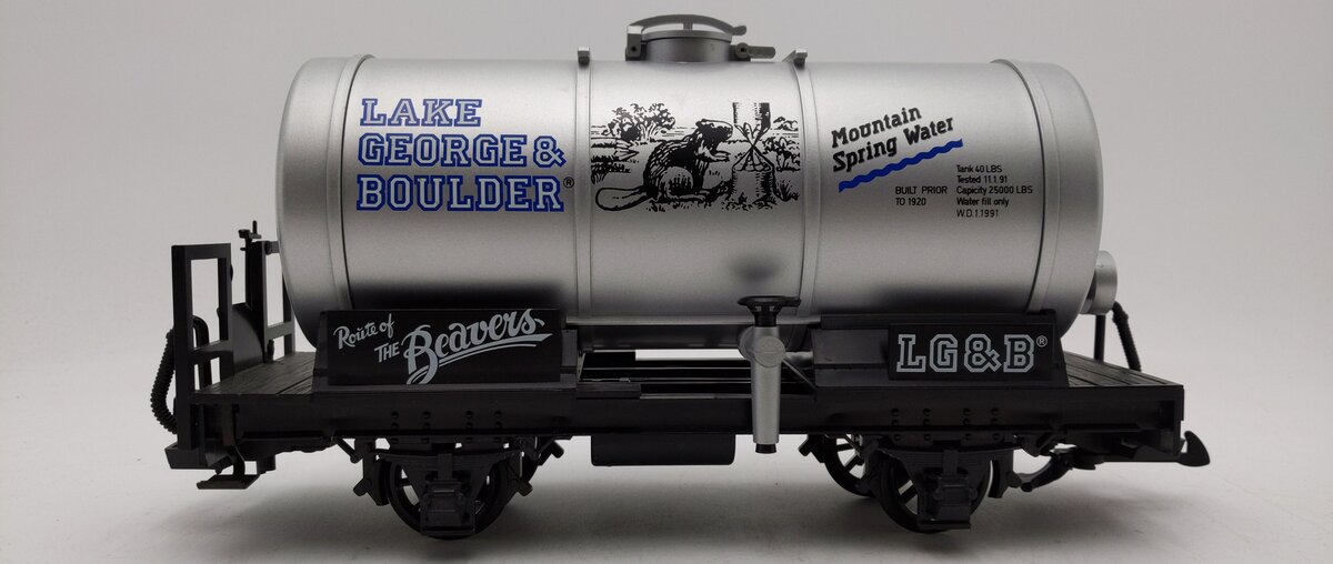 LGB 4140 G Scale Lake George & Boulder Tank Car LN