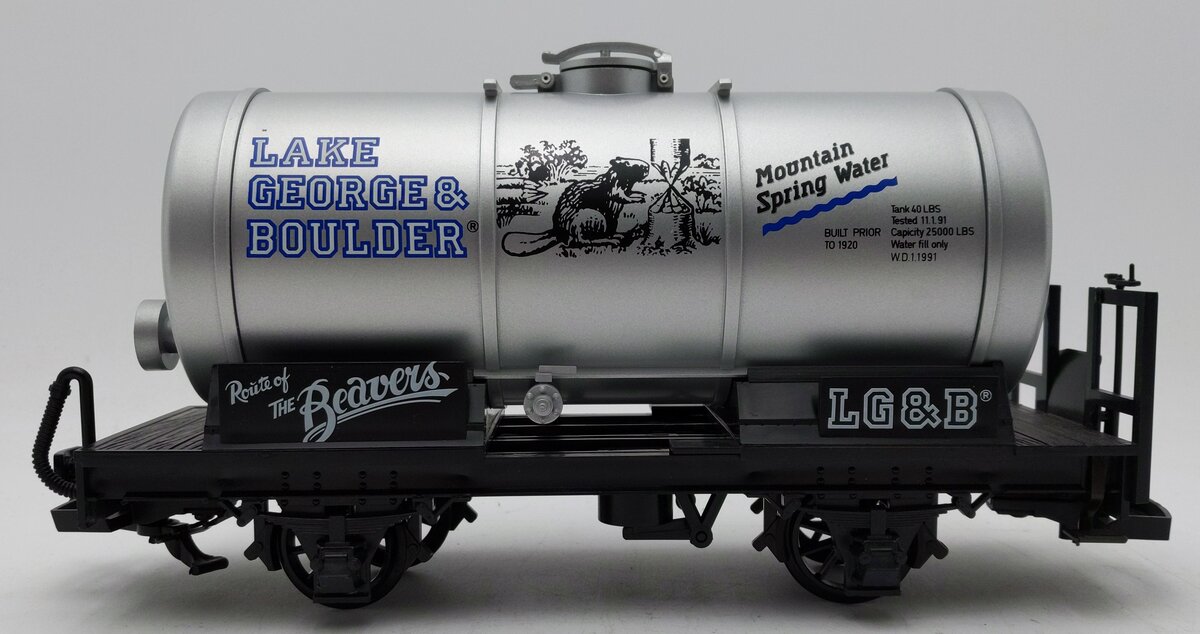 LGB 4140 G Scale Lake George & Boulder Tank Car LN