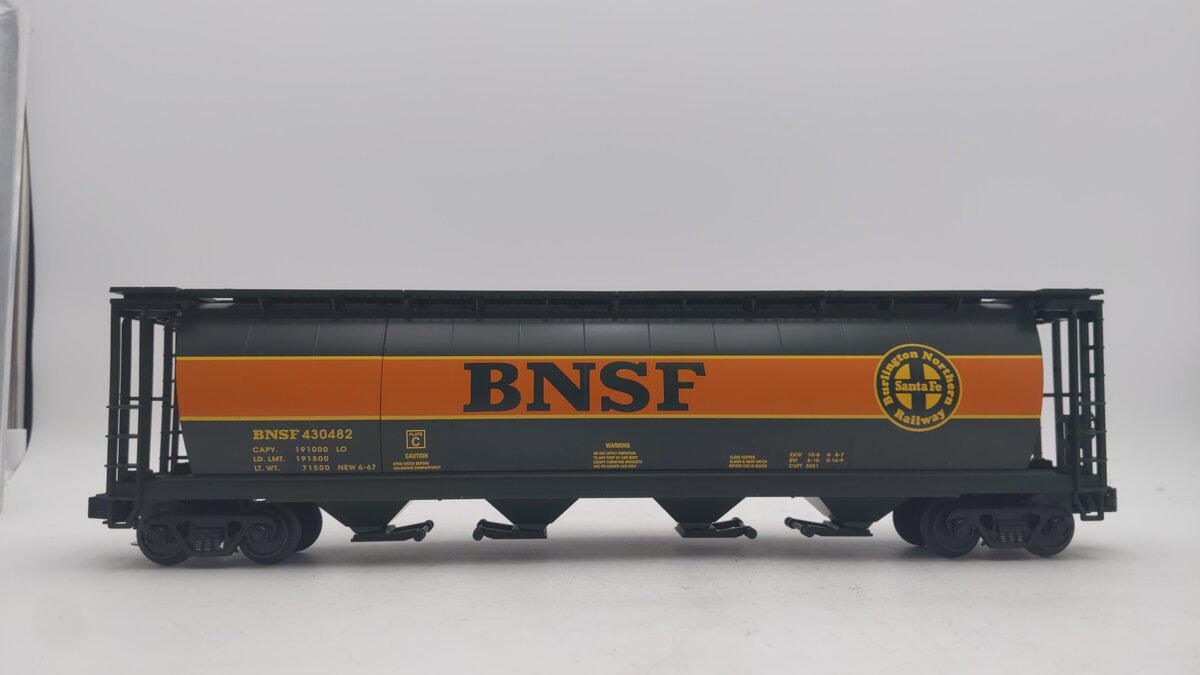 MTH 20-97471 O Gauge BNSF Hopper Car #430482 EX