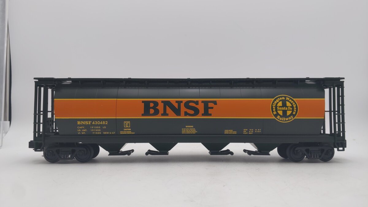 MTH 20-97471 O Gauge BNSF Hopper Car #430482 EX