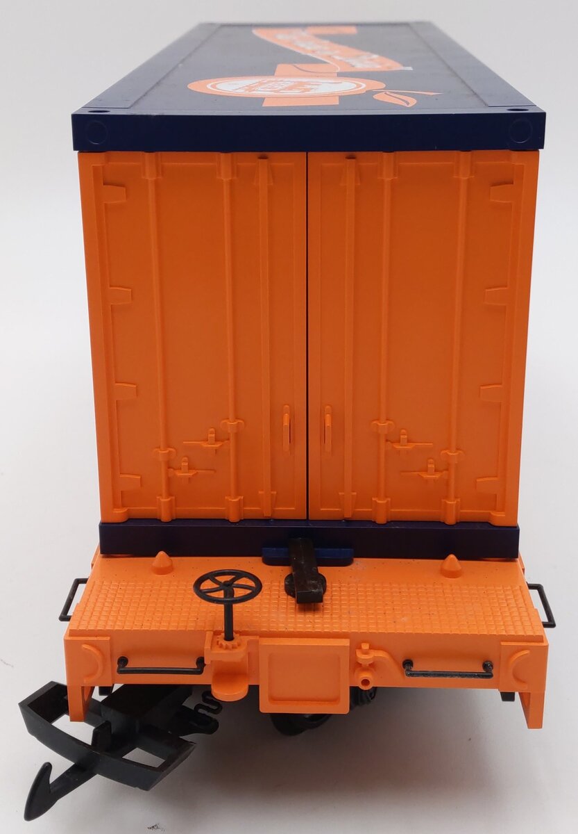 LGB 44858 G Scale 2001 Atlanta Convention Flatcar with Container EX/Box