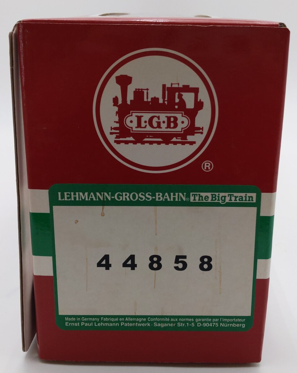 LGB 44858 G Scale 2001 Atlanta Convention Flatcar with Container EX/Box