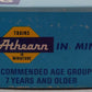 Athearn 1811 HO Scale Santa Fe Streamlined Coach Car #3150 VG/Box