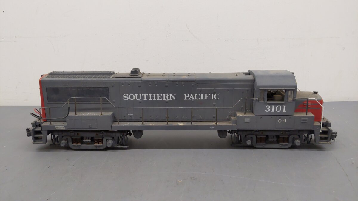 G Scale Southern Pacific Diesel Locomotive #3101 VG