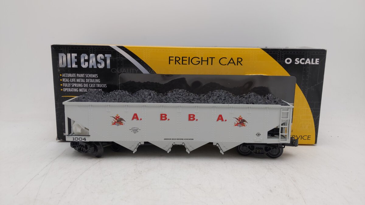 K-Line K623-5601 O Gauge Anheuser-Busch Die-Cast Hopper #1004 EX/Box