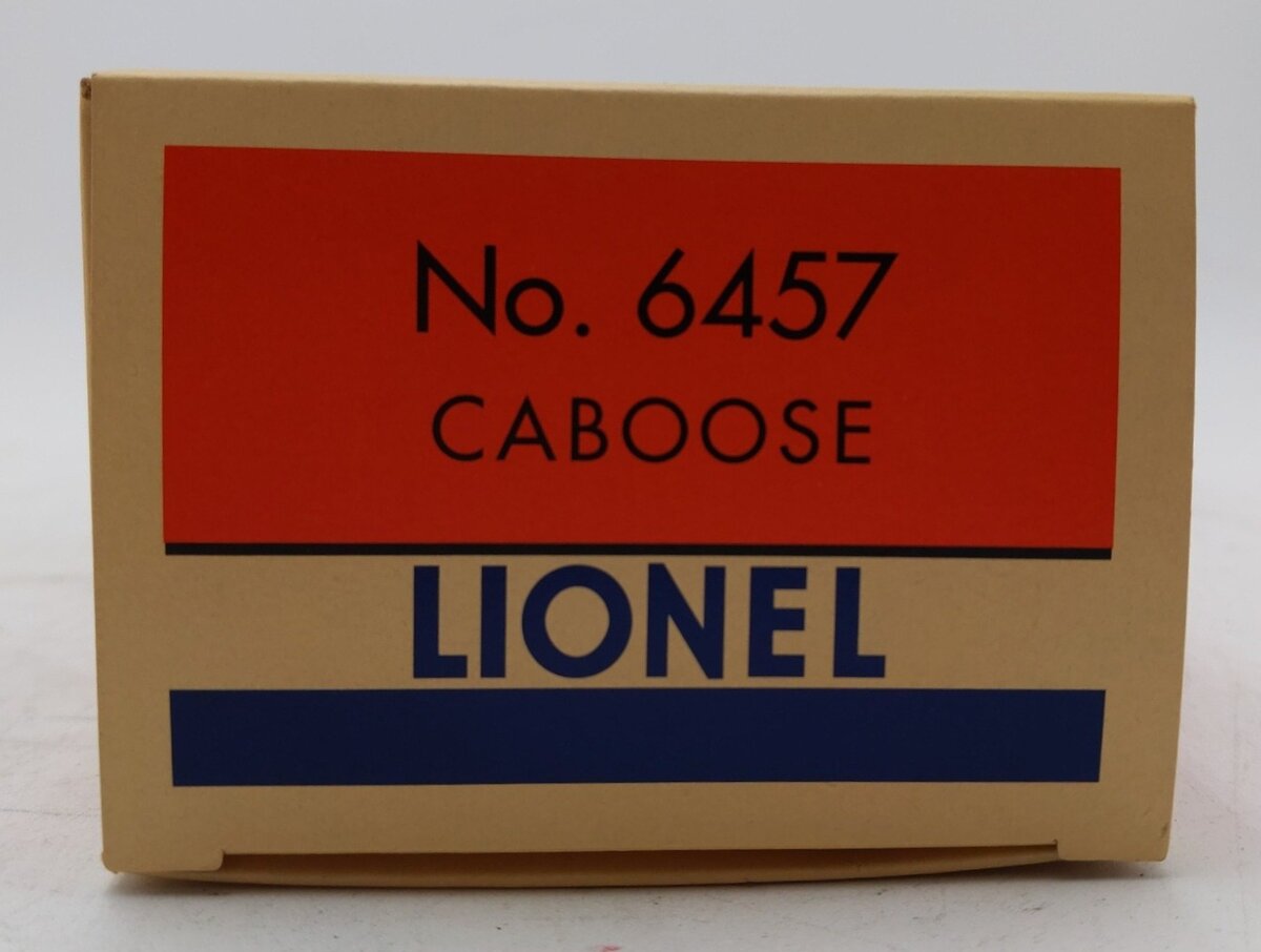 Lionel 6-38310 O Gauge Caboose Car #6457 LN/Box