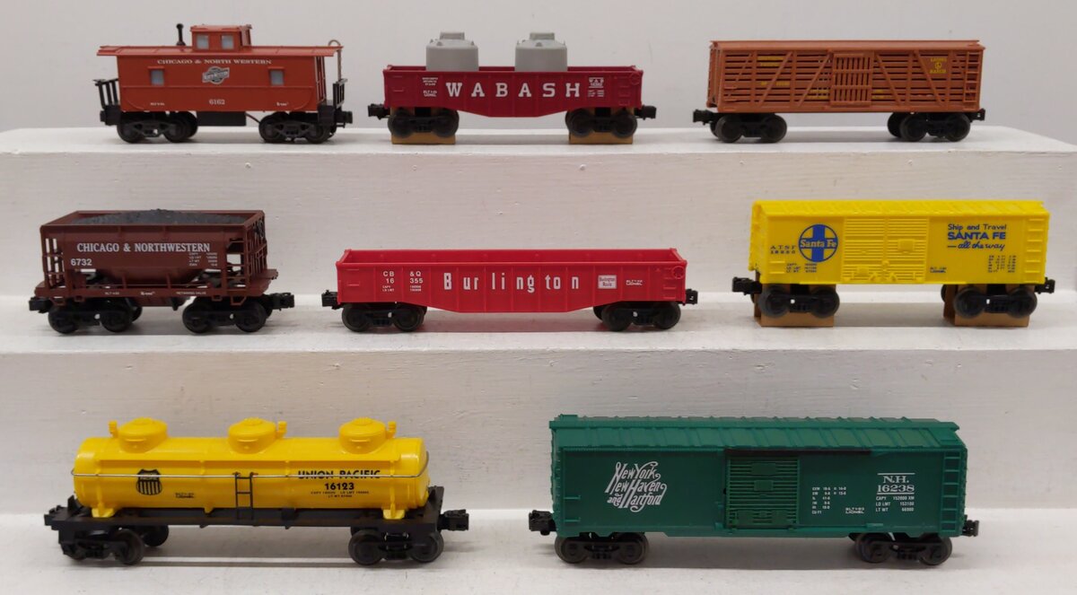 Lionel & K-Line Assorted O Gauge Freight Cars [8] EX/Box