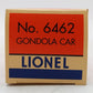 Lionel 6-31776 O Gauge NYC Gondola Car w/ Barrel Load #6462 LN/Box