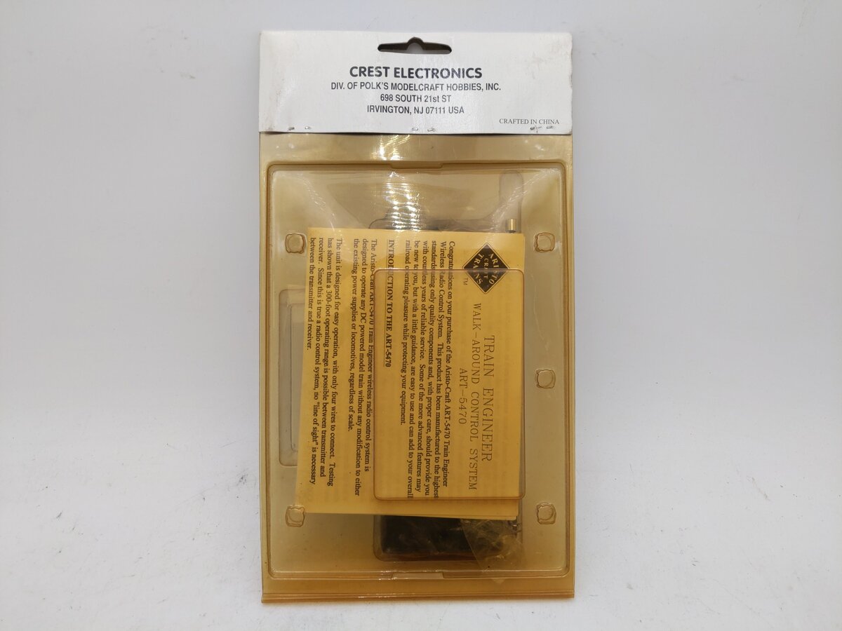 Crest CRE-5547 Train Engineer 27MHz Transmitter NIB
