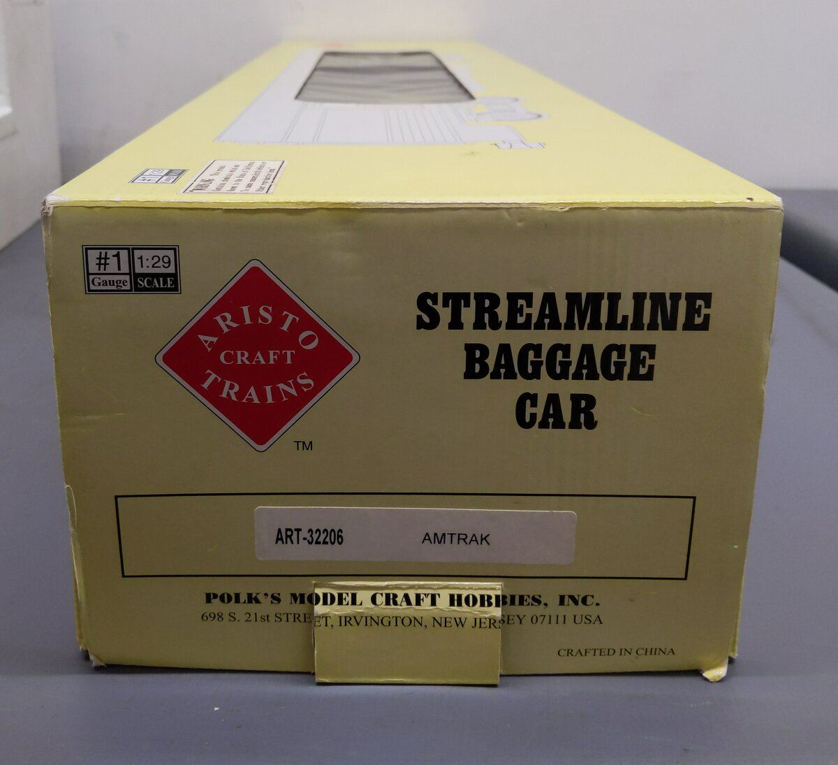 Aristo-Craft 32206 G Amtrak Streamlined Baggage Car LN/Box