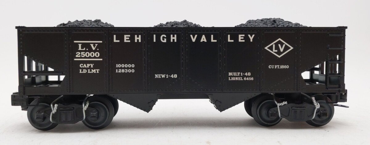 Lionel 6-21779 O Gauge Lehigh Valley Hopper Car #6456 LN/Box
