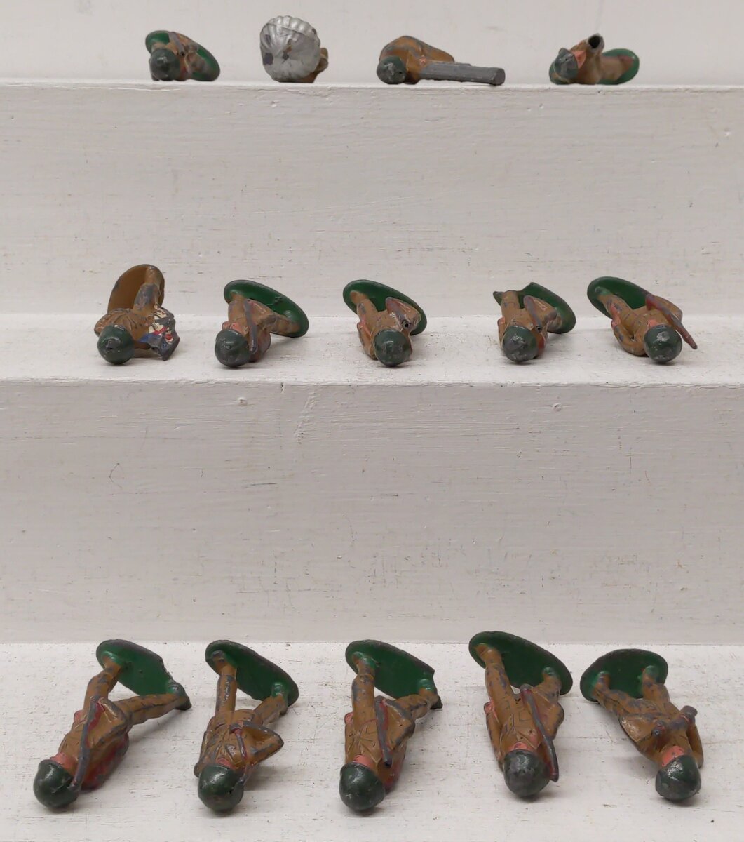Vintage Lead Army Figurines [16] VG