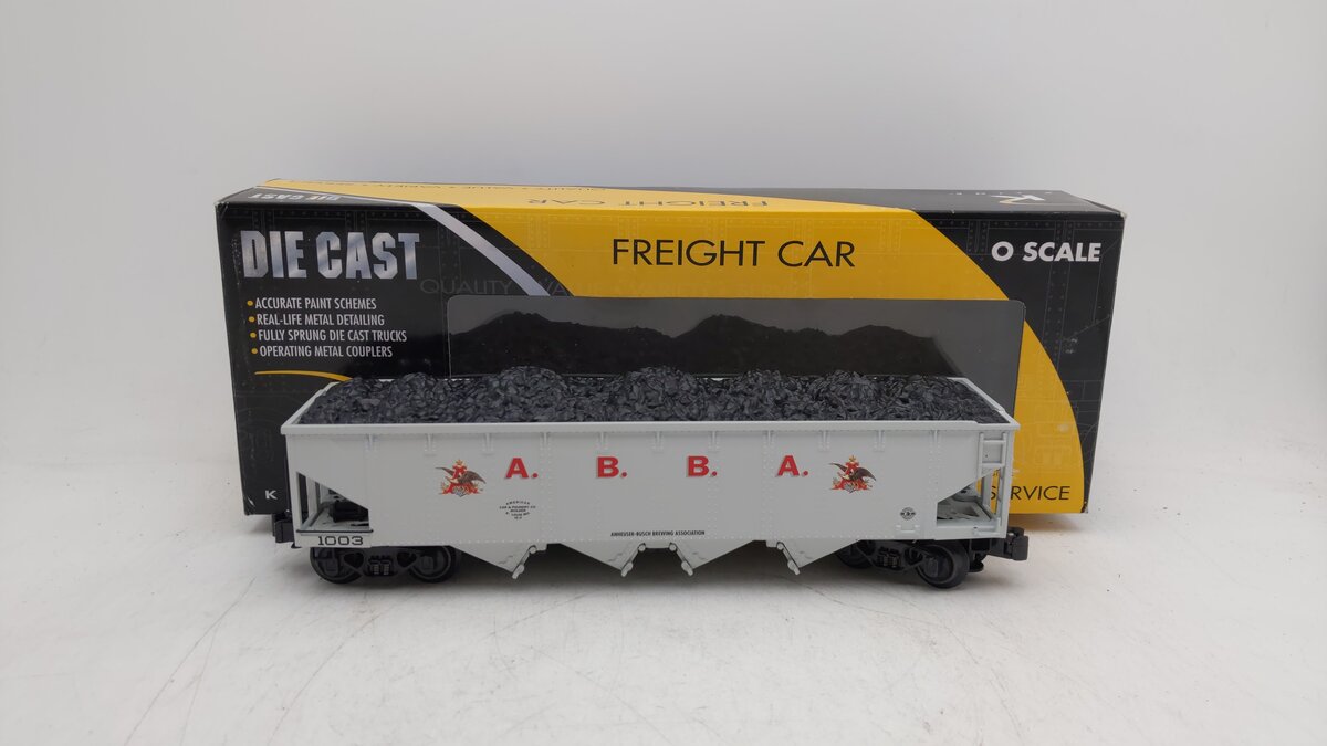 K-Line K623-5601 O Gauge Anheuser-Busch Die-Cast Hopper #1003 EX/Box