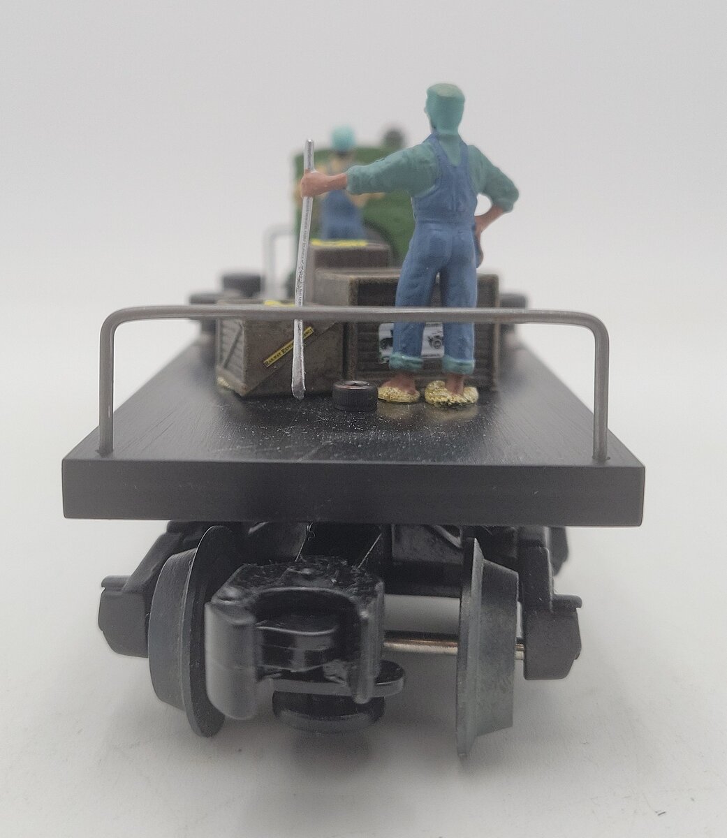 NorthEast Trains O Gauge Track Cleaner Car (Large Grey Generator) (3Rail) VG