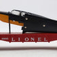 Lionel 6-19487 O Gauge PWC Flatcar w/Black & Yellow Airplane LN/Box