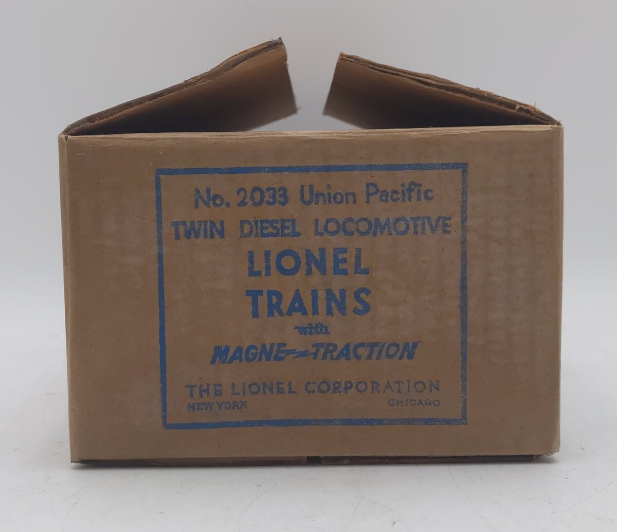 Lionel 2033 Vintage O Union Pacific Alco AA Diesel Locomotive Set EX/Box