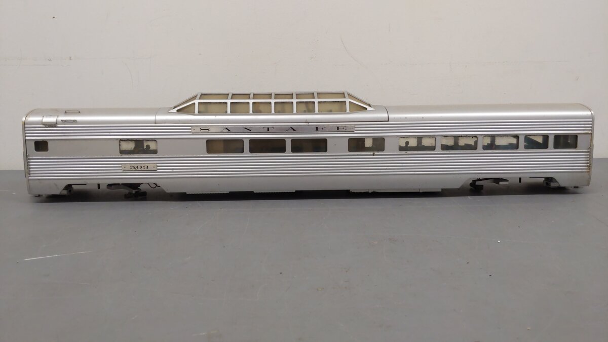 USA Trains R31006-2 Santa Fe Super Chief Vista Dome #4 Car #503 VG