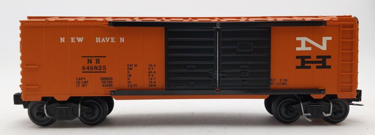 Lionel O Gauge New Haven Auto Transport Boxcar #646825 LN/Box