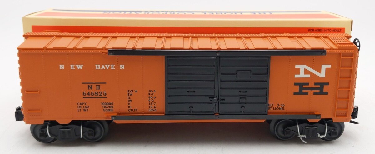 Lionel O Gauge New Haven Auto Transport Boxcar #646825 LN/Box