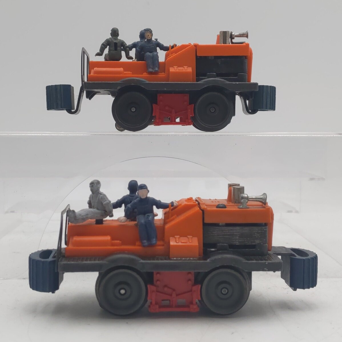 Lionel 50 Vintage O Motorized Gang Cars [2] EX/Box