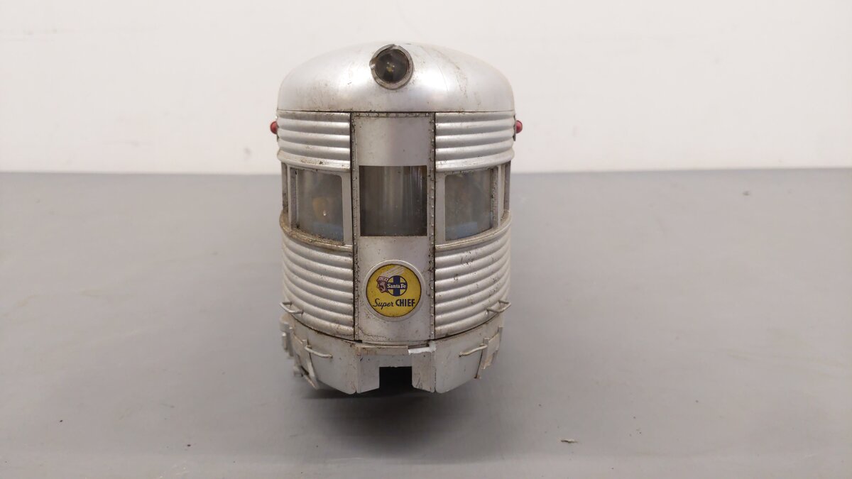 USA Trains R31000 G Santa Fe "Vista Canyon" Corrugated Aluminum Observation Car VG