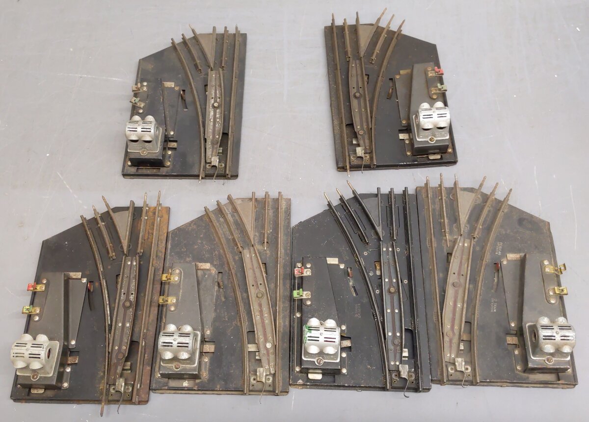 American Flyer S Scale Vintage Postwar Left and Right Switches [6]