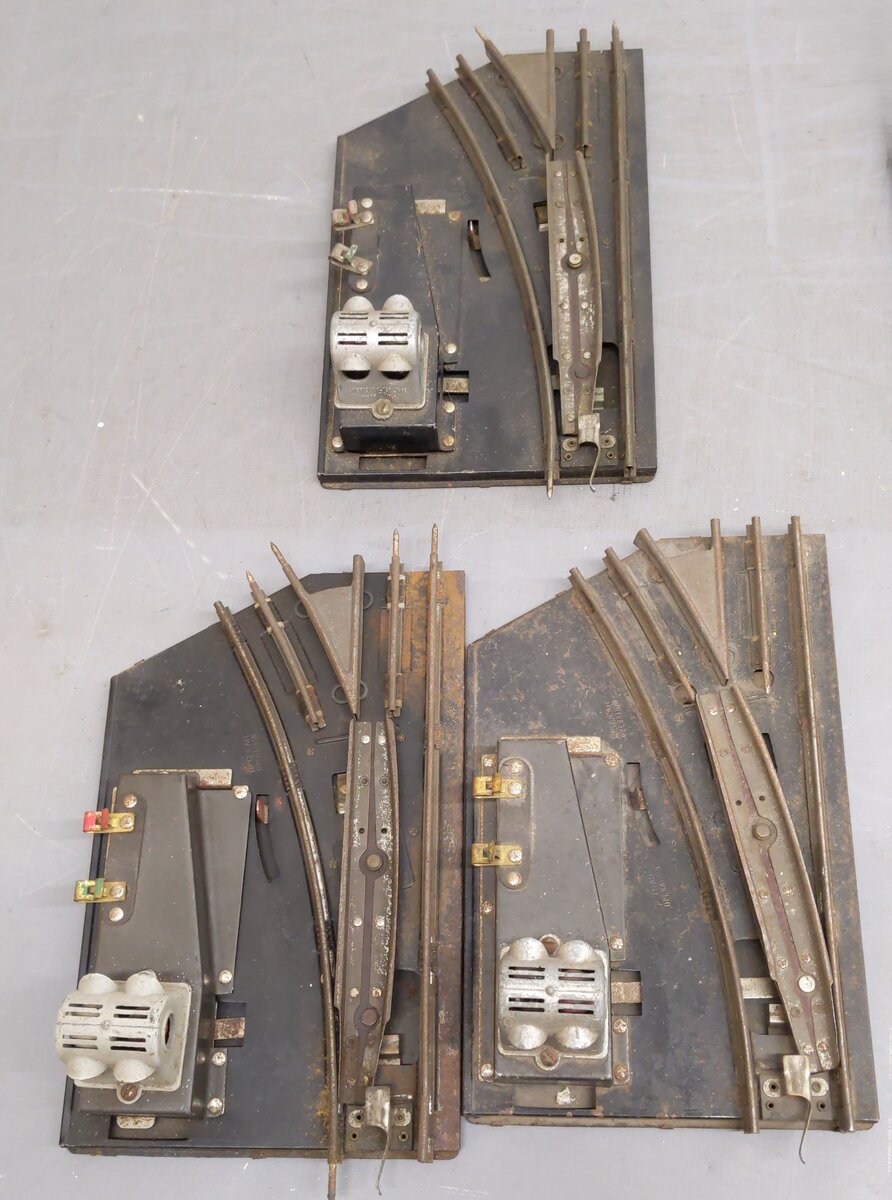 American Flyer S Scale Vintage Postwar Left and Right Switches [6]