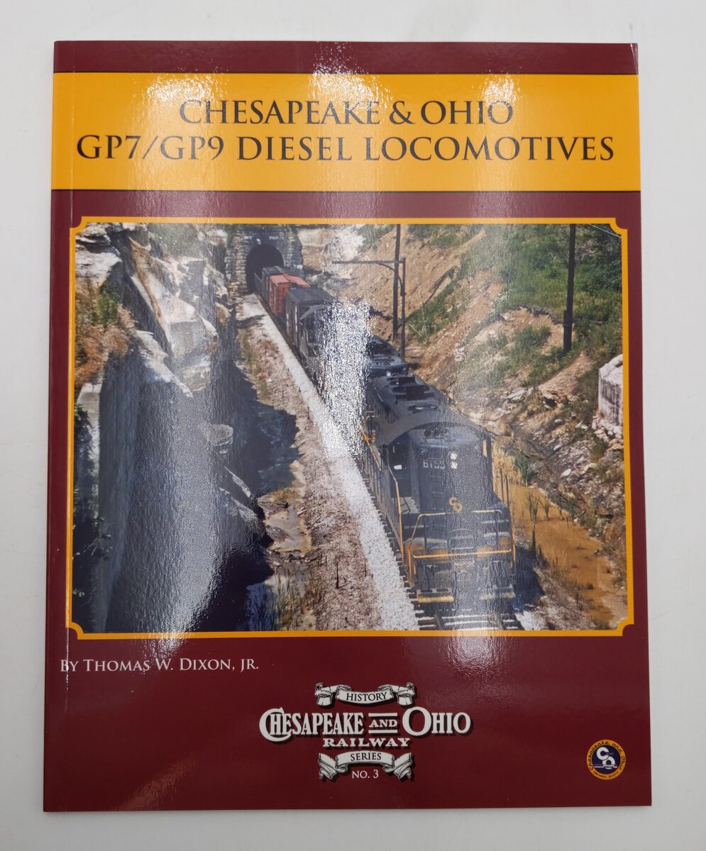 Chesapeake & Ohio GP7/GP9 Diesel Locomotives Paperback Book Thomas W. Dixon Jr. EX