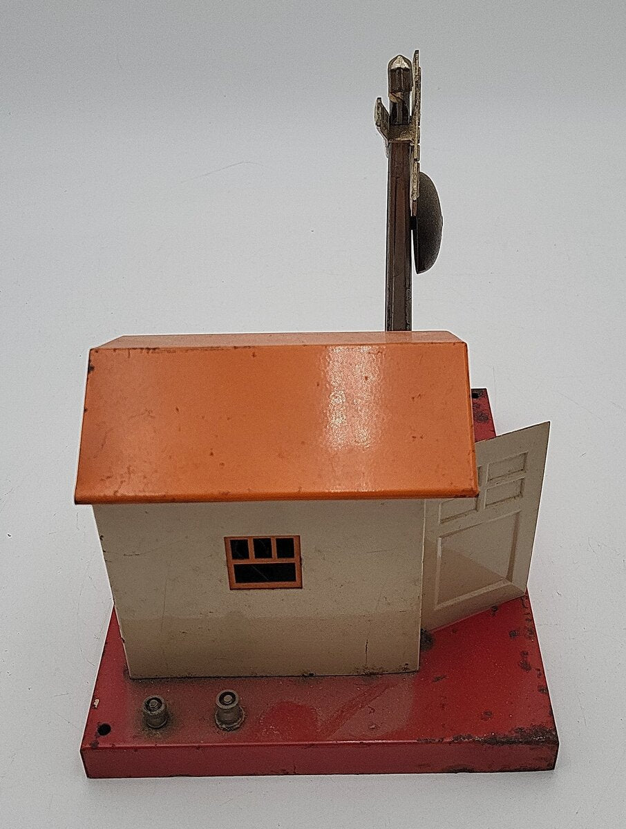 Lionel 76 Vintage O Prewar Warning Bell & Shack VG