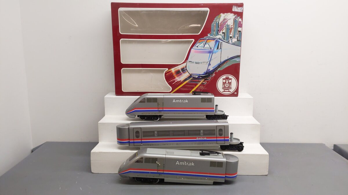 LGB 91950 G Amtrak ABA High Speed Electric Train Set EX/Box