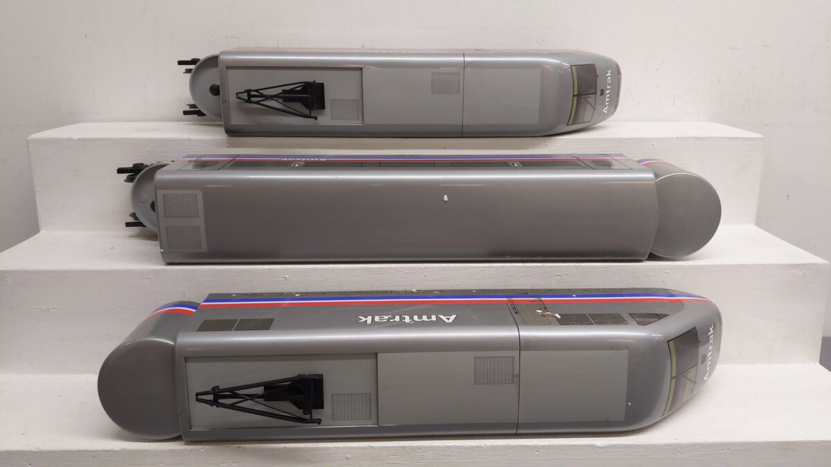 LGB 91950 G Amtrak ABA High Speed Electric Train Set EX/Box