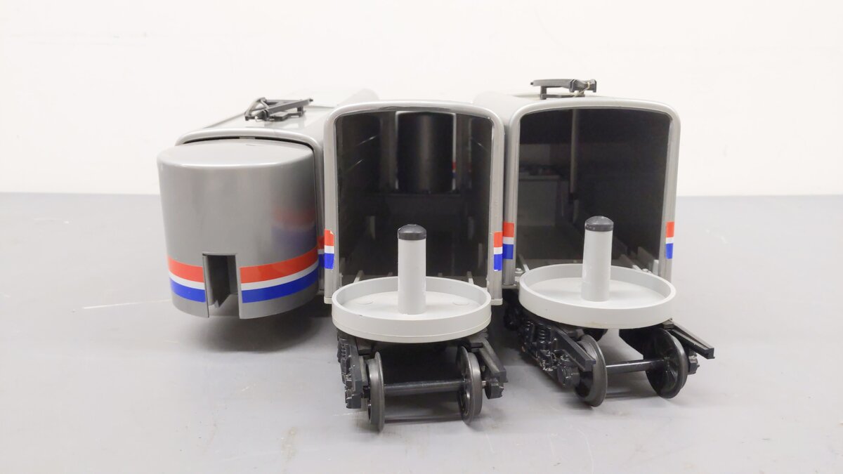 LGB 91950 G Amtrak ABA High Speed Electric Train Set EX/Box