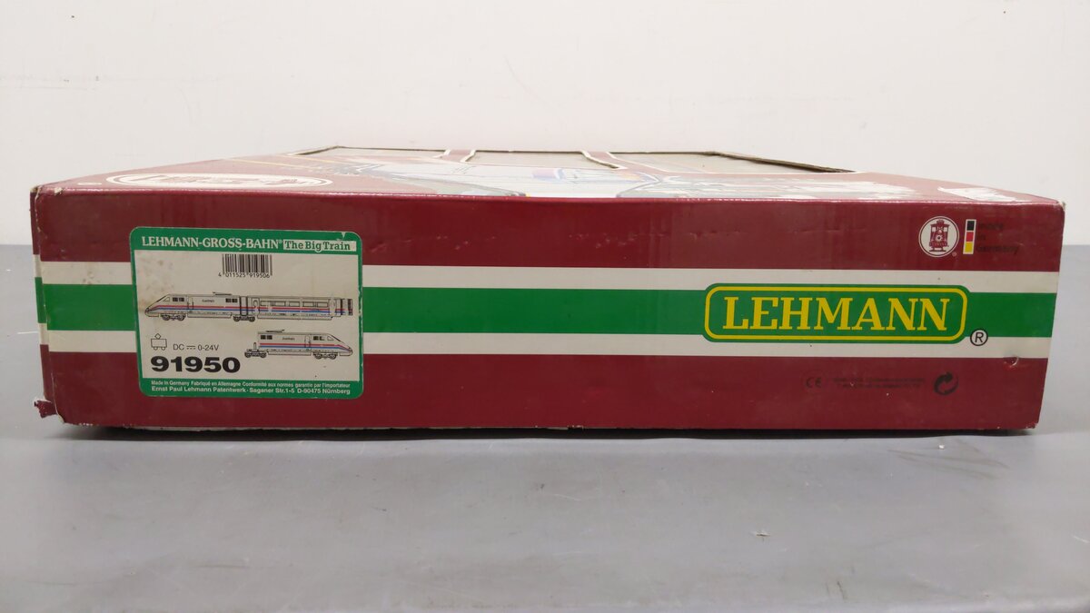 LGB 91950 G Amtrak ABA High Speed Electric Train Set EX/Box