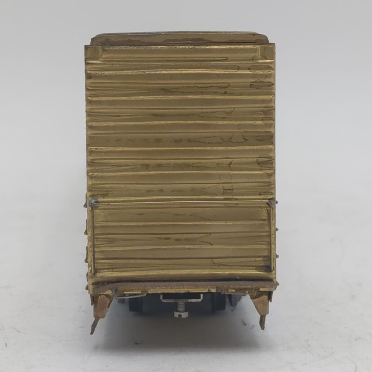 Trains Inc. TID HO Scale BRASS Undecorated 86' Hi-Cube Box Car VG