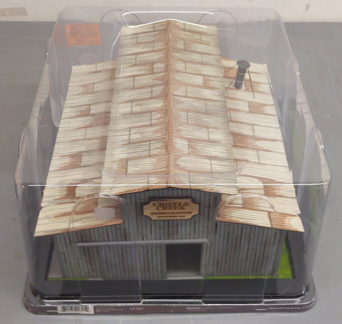 Menards 279-5923 O Scale Cripple Creek Lumber and Hardware Building MT/Box
