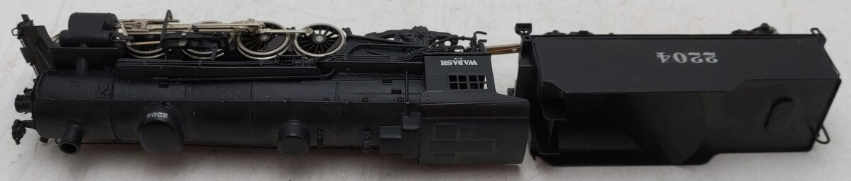 Powerhouse HO Scale BRASS & CAST Wabash Steam Locomotive #2204 VG/Box