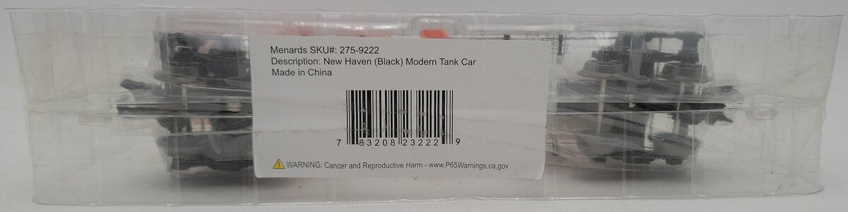 Menards 275-9222 O Gauge New Haven Modern Tank Car #7384 LN