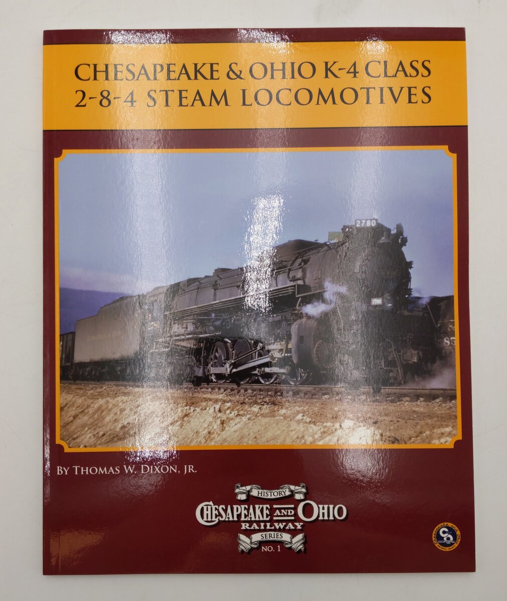 Chesapeake & Ohio K-4 Class 2-8-4 Steam Locomotives Paperback Book EX