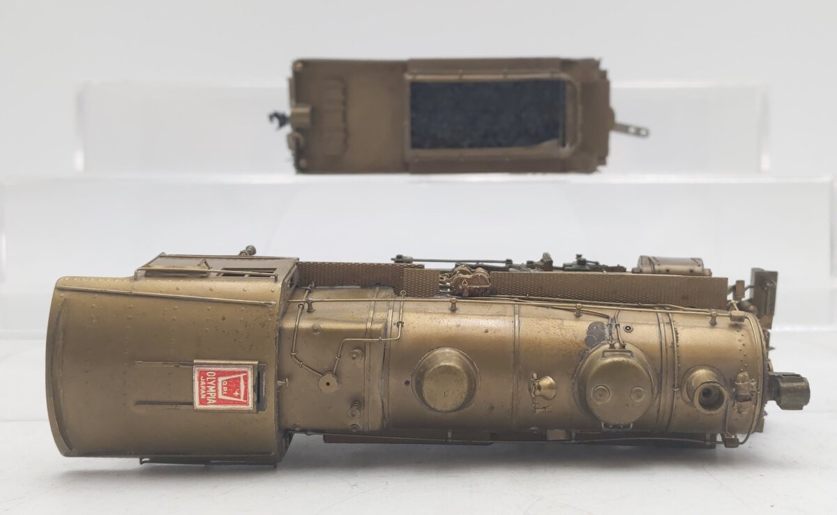 Gem Models HO BRASS Pennsylvania H-10 2-8-0 Steam Loco & Tender - Unpainted VG